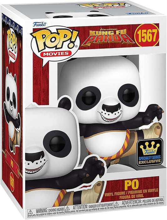 FUNKO POP! Movies: King Fu Panda - 1567 Po, DreamWorks 30th Anniversary - Olm collectibles