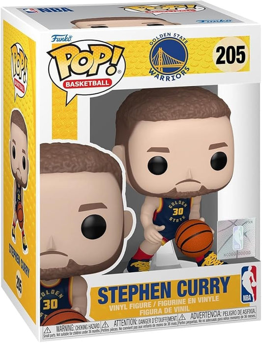 Funko Pop NBA: Golden State Warriors - 205 Stephen Curry - (24 - 25 City Edition) - Collectable Vinyl Figure - Olm collectibles