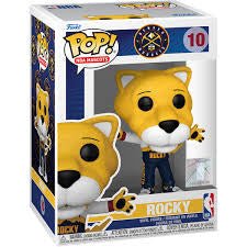 Funko POP! NBA: Mascots - Denver - 10 Rocky The Mountain Lion - Collectable Vinyl Figure - Olm collectibles