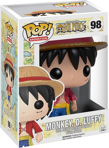Funko POP One Piece - 98 Monkey D. Luffy Pop! Vinyl Figure - Olm collectibles