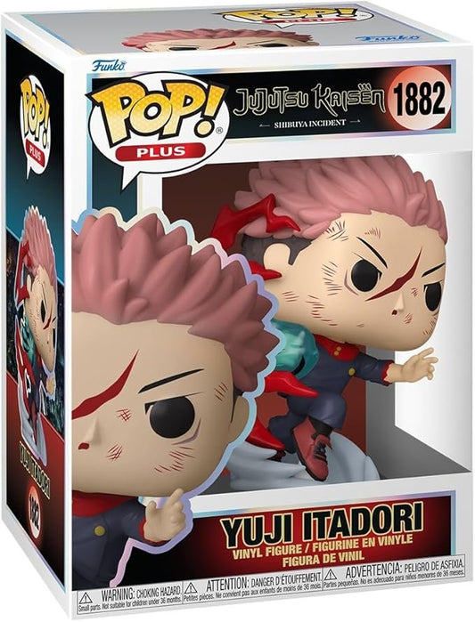 Funko Pop Plus: JJK - 1882 Yuji Itadori - Jujutsu Kaisen - Collectable Vinyl Figure - Olm collectibles