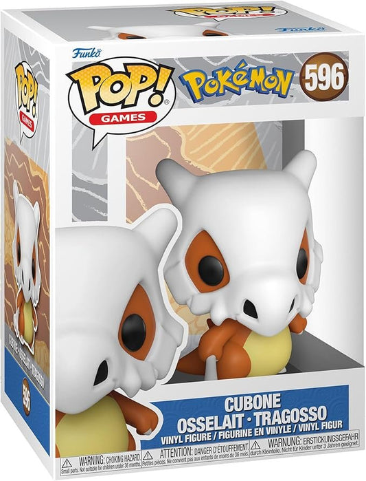 FUNKO POP ! Pokemon - 596 Cubone Pop! Vinyl Figure - Olm collectibles