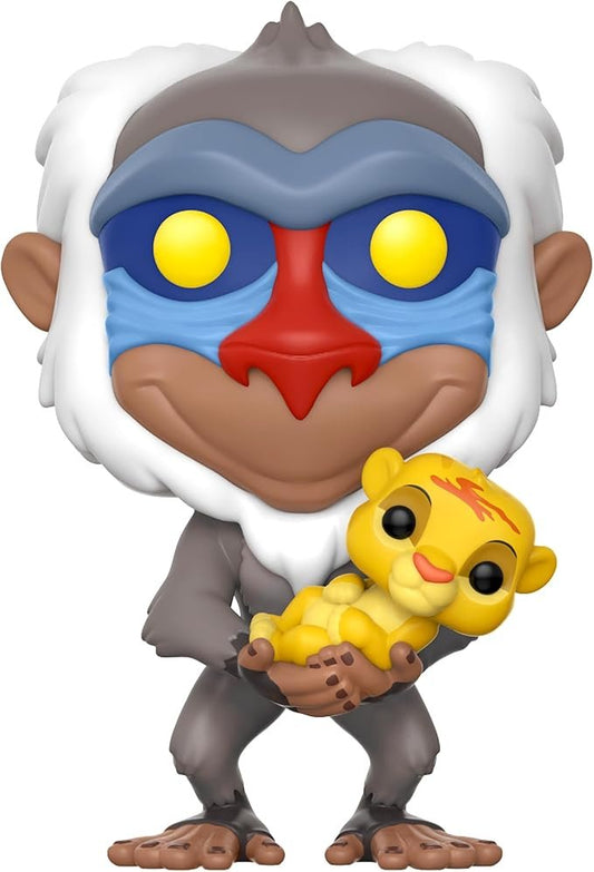 Funko POP Pop Disney Lion King 301 Rafiki with Simba Toy - Olm collectibles