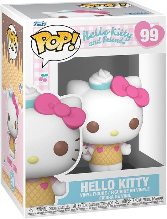Funko POP Sanrio: Hello Kitty - 99 Hello Kitty - (Icecream) - Collectable Vinyl Figure - Olm collectibles