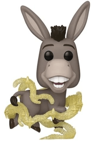 Funko Pop Shrek + Protector: 1598 Donkey - DreamWorks 30th Anniversary Pop! Movies Vinyl Figure - Olm collectibles