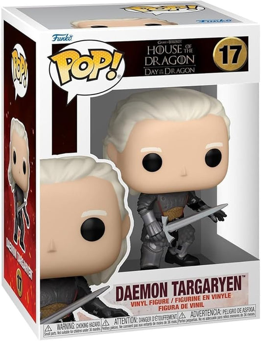 Funko POP! TV: 17 Daemon Targaryen House of The Dragon - Collectable Vinyl Figure - Olm collectibles