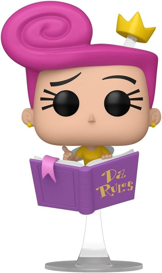 Funko Pop TV: Fairly Odd Parents - 1692 Wanda with Da Rules - Collectable Vinyl Figure - Olm collectibles