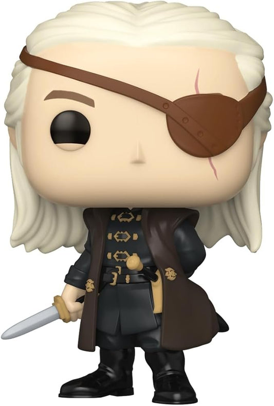 Funko POP! TV: House of The Dragon - 13 Aemond Targaryen - 1/6 Odds for Rare Chase Variant - Collectable Vinyl Figure - Olm collectibles