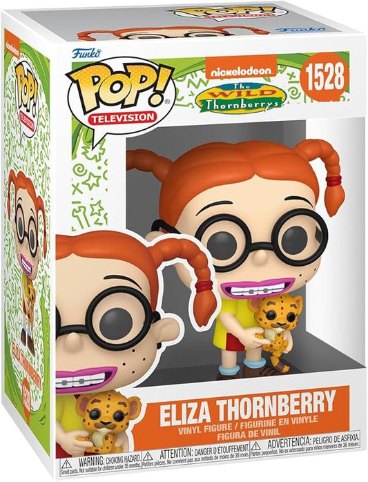 Funko POP! TV: Nick Rewind - 1528 Eliza Thornberry - Nickelodeon Slime - Collectable Vinyl Figure - Olm collectibles