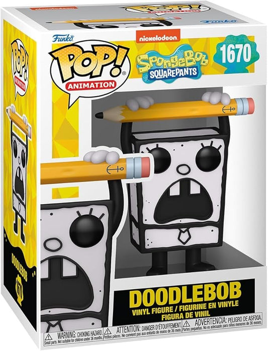 Funko POP! TV: Spongebob Squarepants 25th Anniversary - 1670 Doodlebob - Collectable Vinyl Figure - Olm collectibles