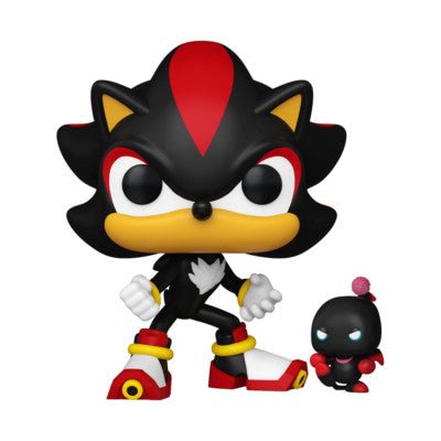 Funko Pop! Vinyl: Sonic the Hedgehog - 1035 Shadow with Dark Chao - Olm collectibles