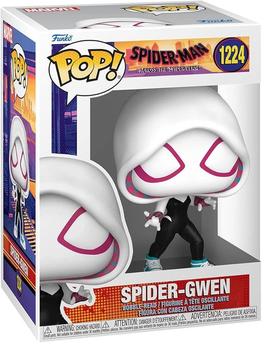 Funko POP! Vinyl: Spider - Man : Across The Spider - Verse - 1224 Spider - Gwen - Spider - Man - Collectable Vinyl Figure - Olm collectibles