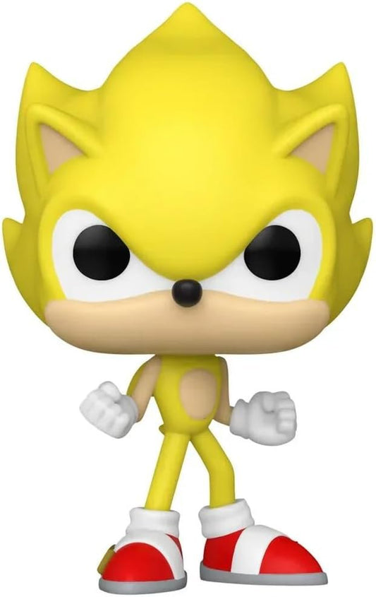 Funko - Sonic the Hedgehog - 923 Super Sonic Pop! Vinyl Figure AAA Exclusive - Olm collectibles