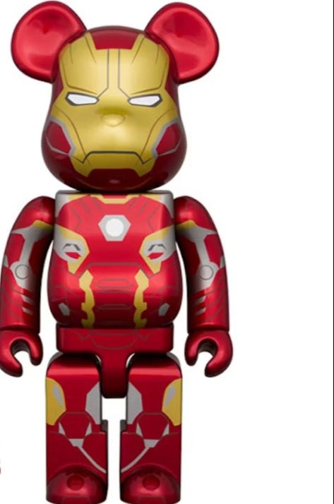 Iron man Bearbrick - Olm collectibles