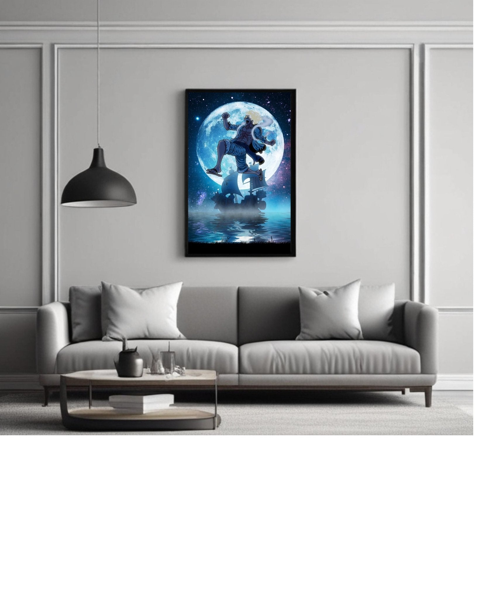 Luffy gear 5,one piece ,king of the pirates Anime Poster 12x16 Inch, Glossy Shine - Olm collectibles
