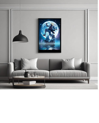 Luffy gear 5,one piece ,king of the pirates Anime Poster 12x16 Inch, Glossy Shine - Olm collectibles