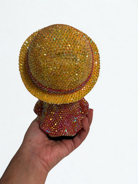 luffy hand made crystaliezed - Olm collectibles