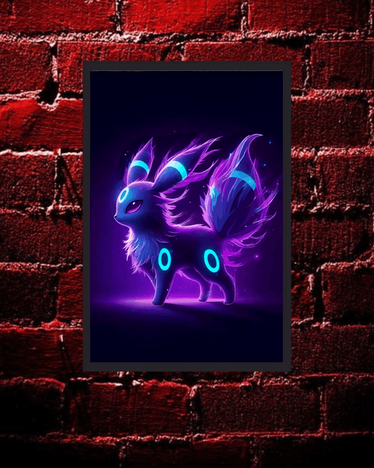 Pokémon,umbreon Anime , Poster - 12x16 Inch, Glossy Shine - Olm collectibles