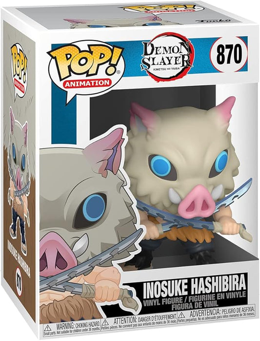 POP Anime - 870 Inosuke Hashibira Funko Vinyl Figure - Olm collectibles