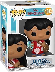 POP Disney: Lilo & Stitch - 1043 Lilo with Scrump, Multicolor - Olm collectibles