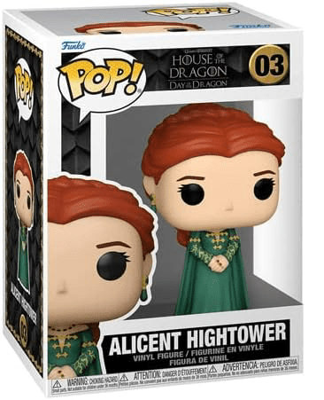 POP House of Dragon - 03 Alicent Hightower Funko Vinyl Figure - Olm collectibles