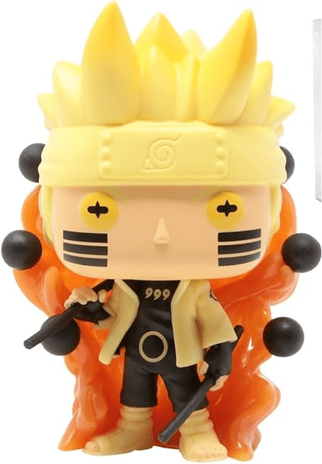 POP Naruto Shippuden - 932 Naruto (Sixth Path Sage) Glow - in - The - Dark Specialty Series Funko Vinyl Figure - Olm collectibles