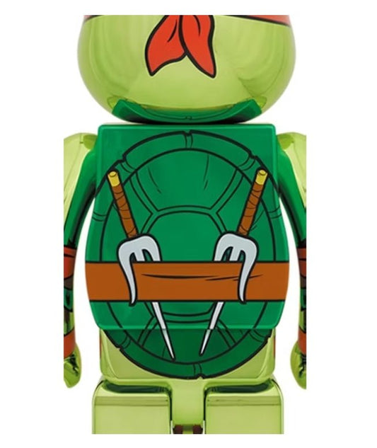 Raphael turtle ninjas Bearbrick 400% - Olm collectibles