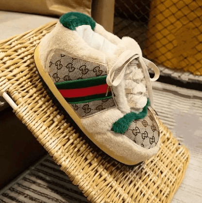 Sneaker Slippers gucci inspired unisex for adults&kids - Olm collectibles