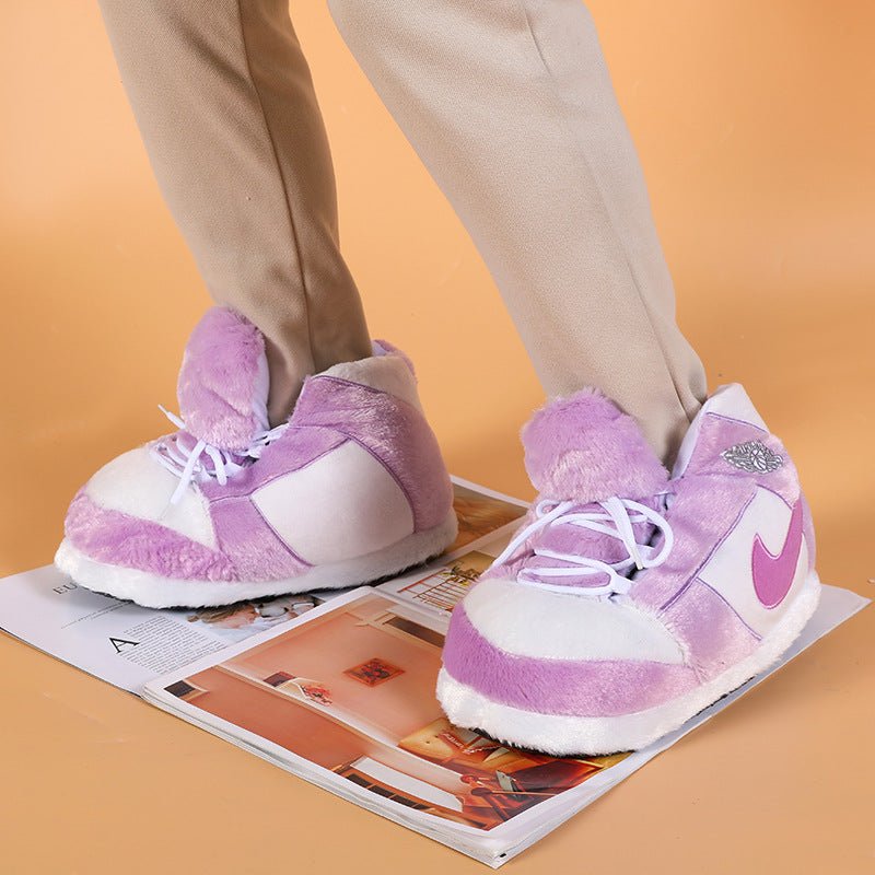 Sneaker Slippers Purple jordan 1 unisex - Olm collectibles