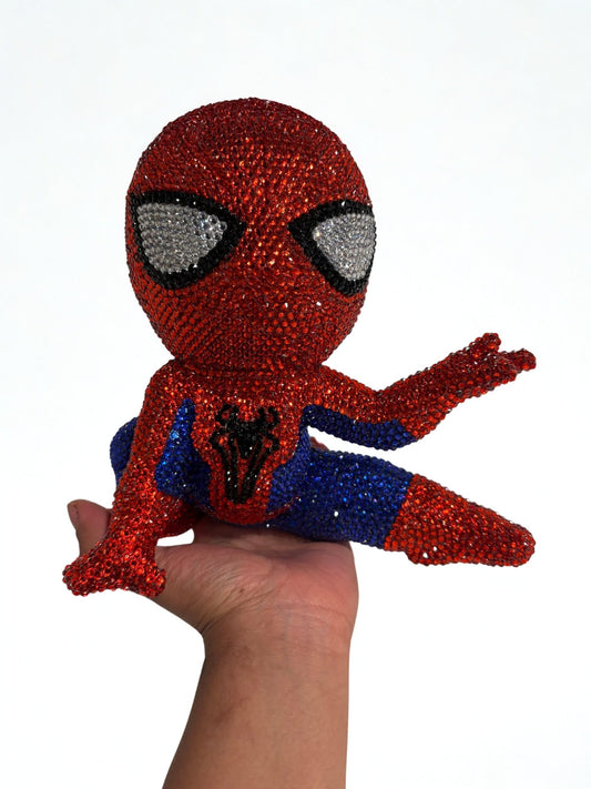 spider man hand made crystalized - Olm collectibles