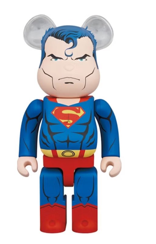 Superman Bearbrick 400% - Olm collectibles