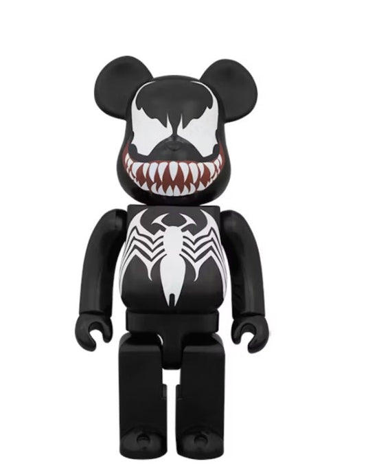 Venom black Bearbrick 400% - Olm collectibles