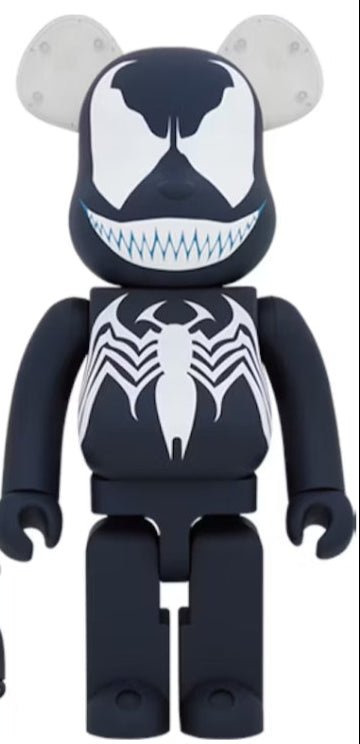 Venom blue Bearbrick 400% - Olm collectibles