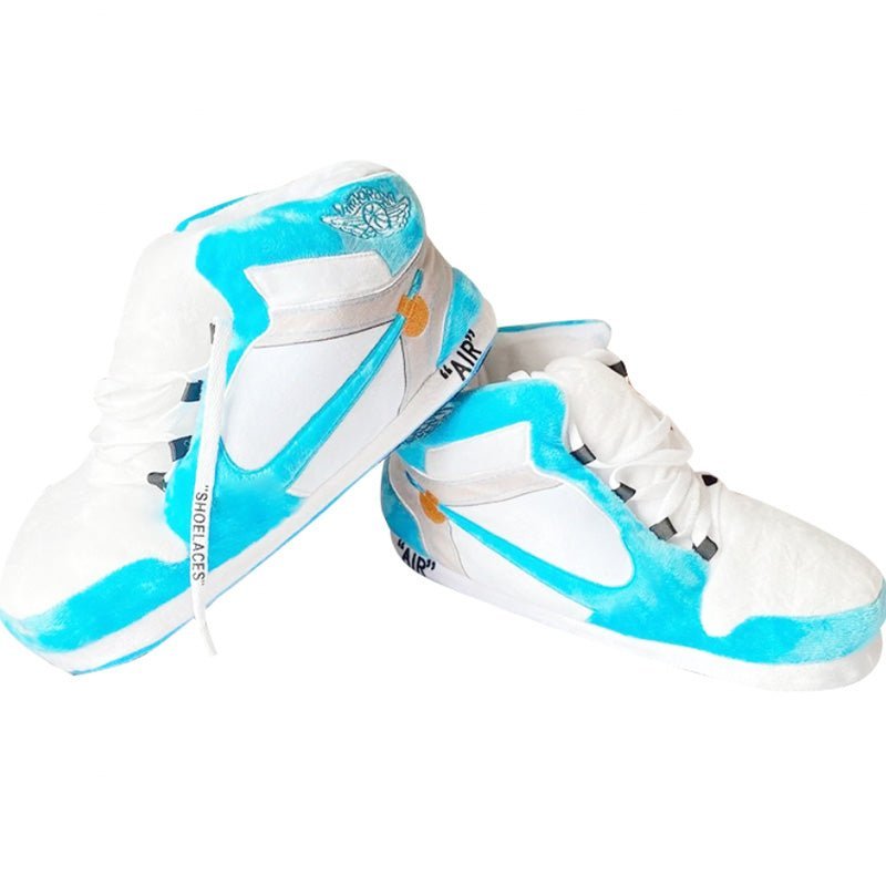 Sneaker Slippers Off - White OG blue Jordan 1 - Olm collectibles